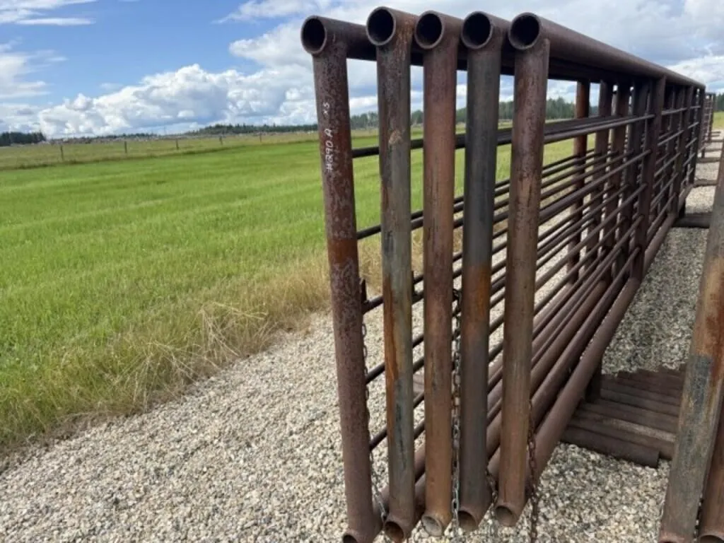24' Self Standing Corral Panels /EACH PANEL