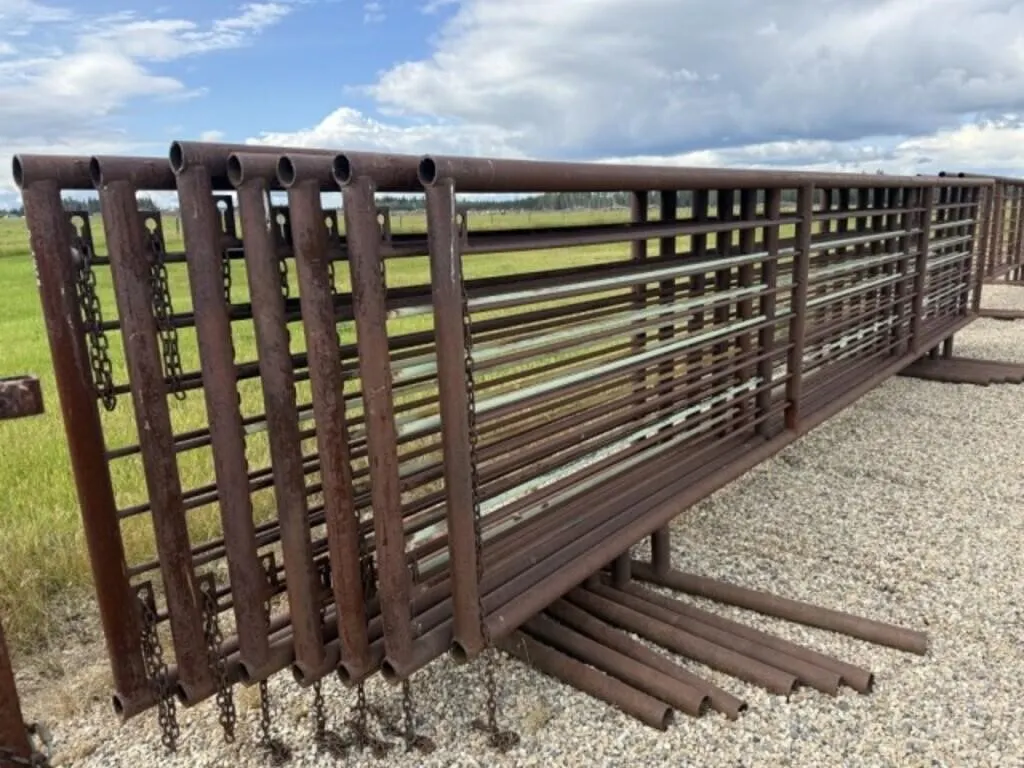 24' Self Standing Corral Panels /EACH PANEL
