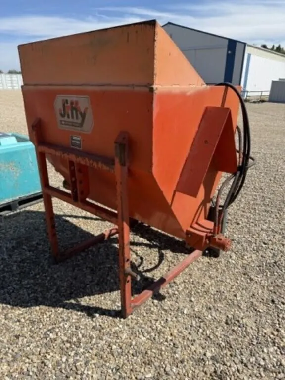 Jiffy Grain Tank (3pth or Skidsteer Mount) c/w