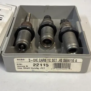 RCBS .40 S&W reloading dies