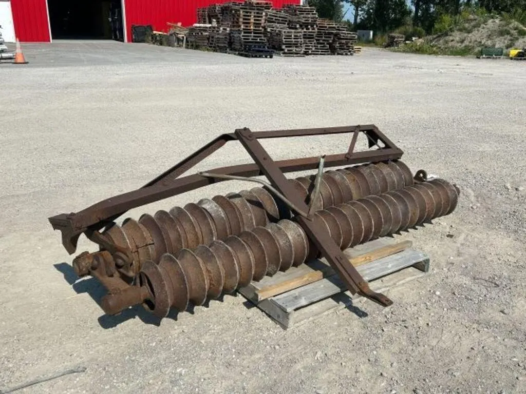 Antique 8 Ft Dunham Tow-Behind Cultipacker
