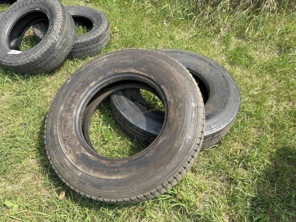 Two Semi Tires - 11R22.5