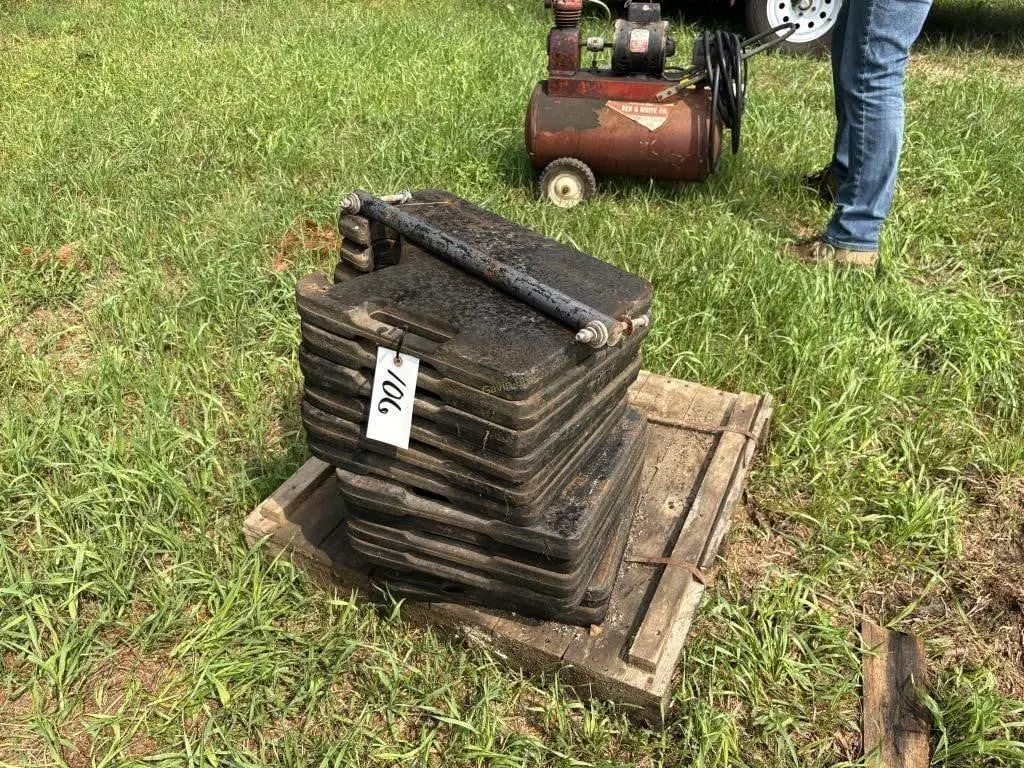 12 - AGCO Saw-Tooth Front Weights