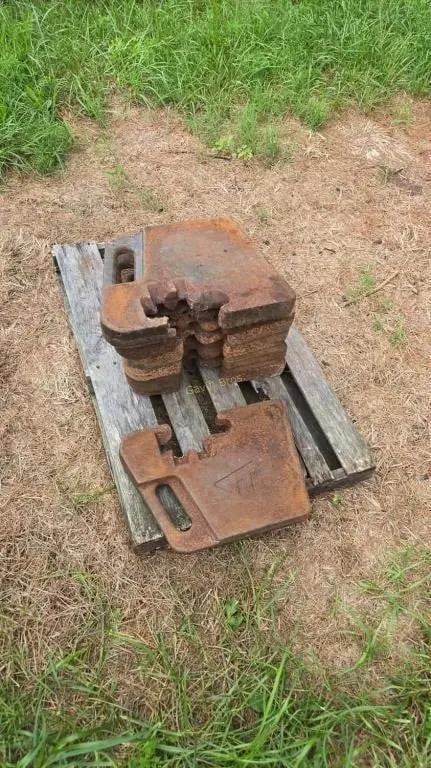 8- Allis Chalmers Suit Case Weights