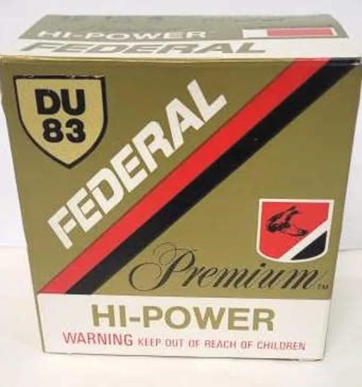 Federal Hi-Power 12Ga DU83 Ammo