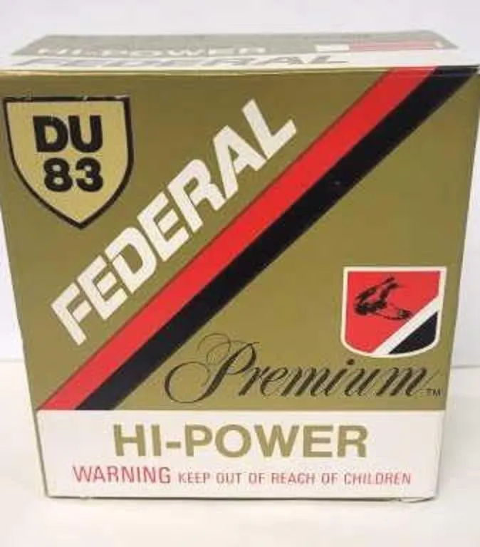 Federal Hi-Power 12Ga DU83 Ammo