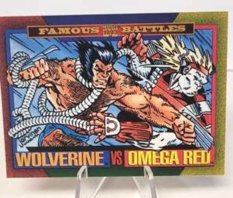#177 Famous Battles - Wolverine vs Omega Red