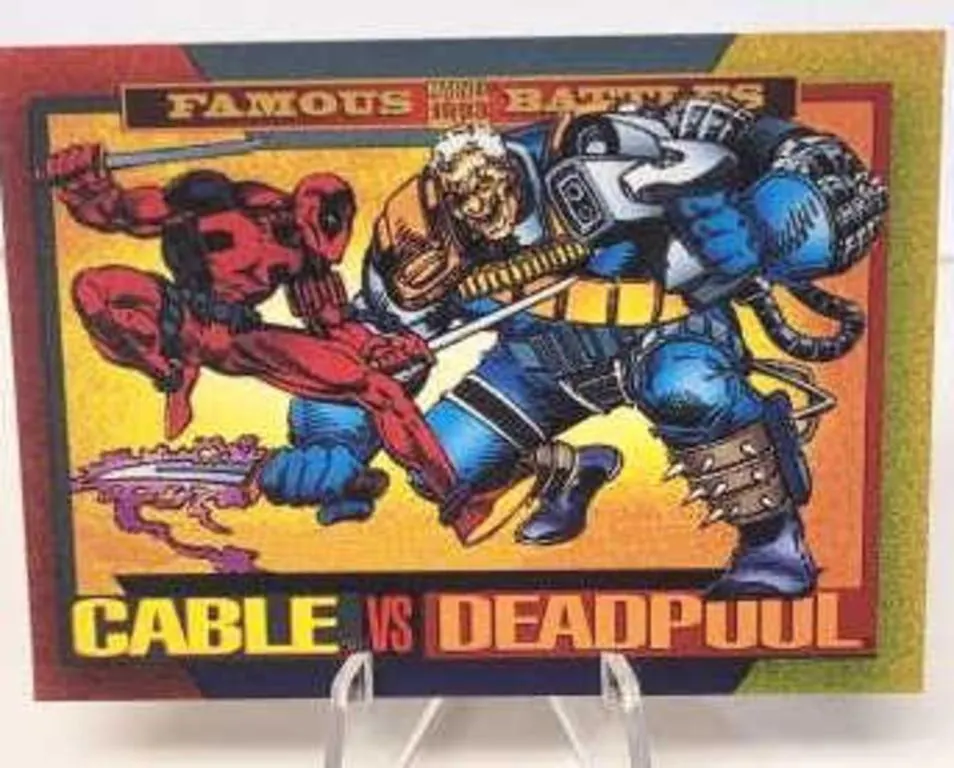 #178 Famous Battles - Cable vs Deadpool