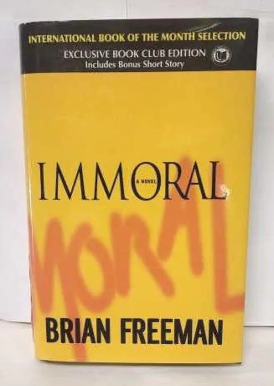 Immoral by Brian Freeman