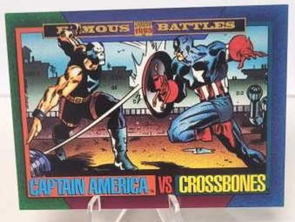 #162 Famous Battles -Captain America vs Crossbones