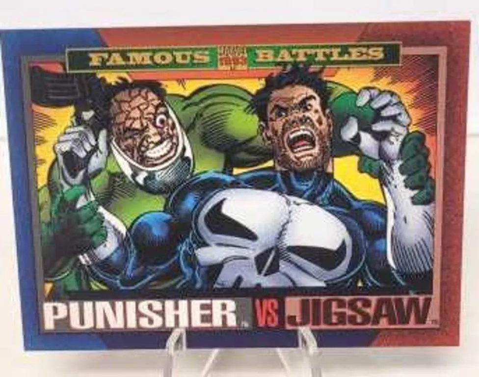 #163 Famous Battles - Punisher vs Jigsaw