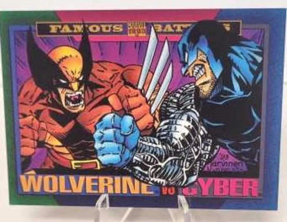 #161 Famous Battles -Wolverine vs Cyber