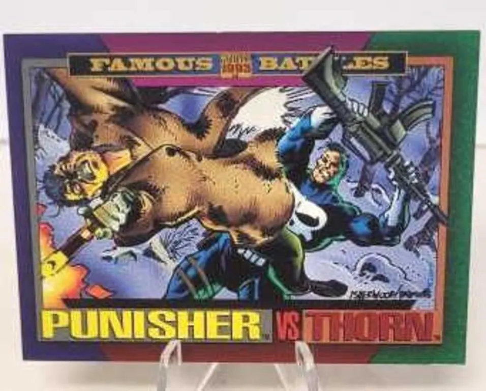 #153 Famous Battles - Punisher vs Thorn