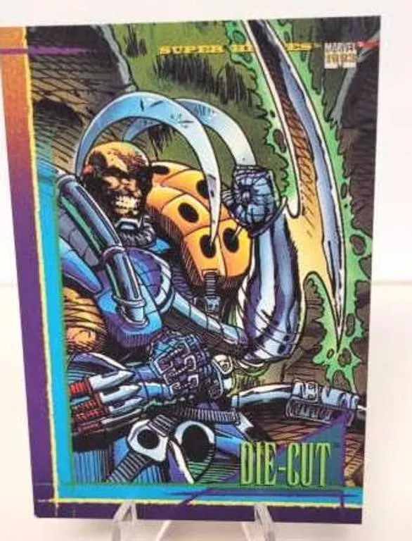 #133 Die-Cut - Super Heroers Trading Card
