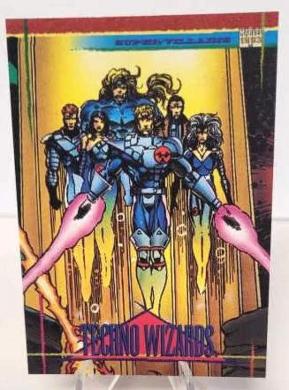#128 Techno-Wizards - Super Villains Trading Card