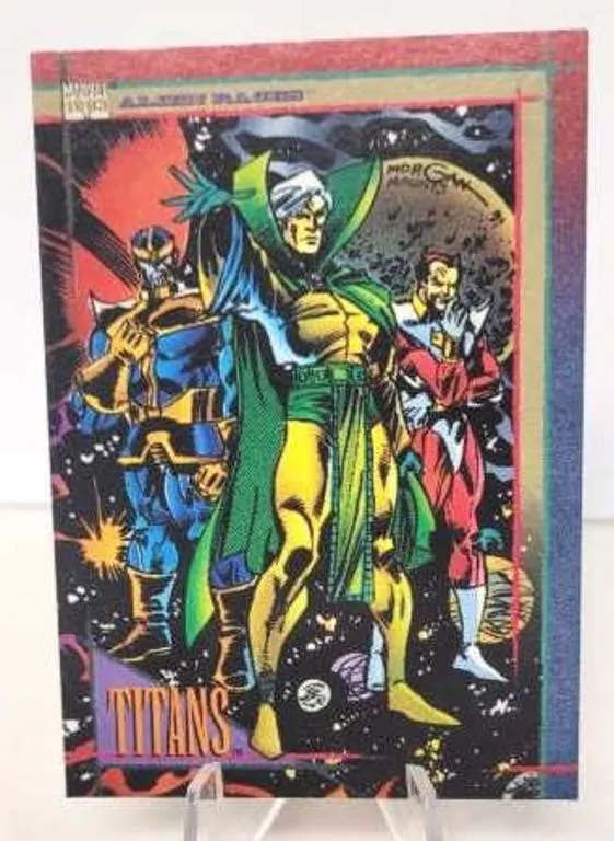 #120 Titans - Allien Races Trading Card