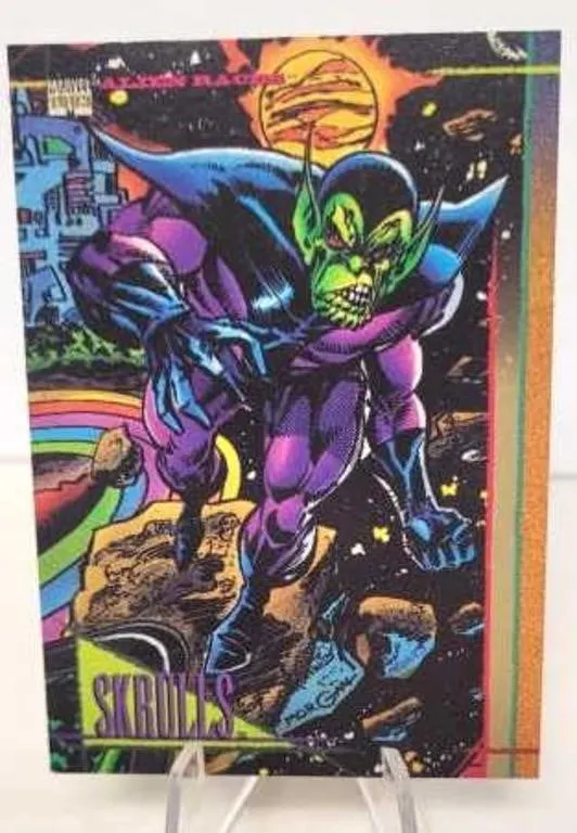 #123 Skrulls - Alliens Races Trading Card