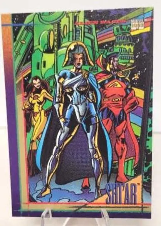 #124 Shl'ar - Allien Races Trading Card