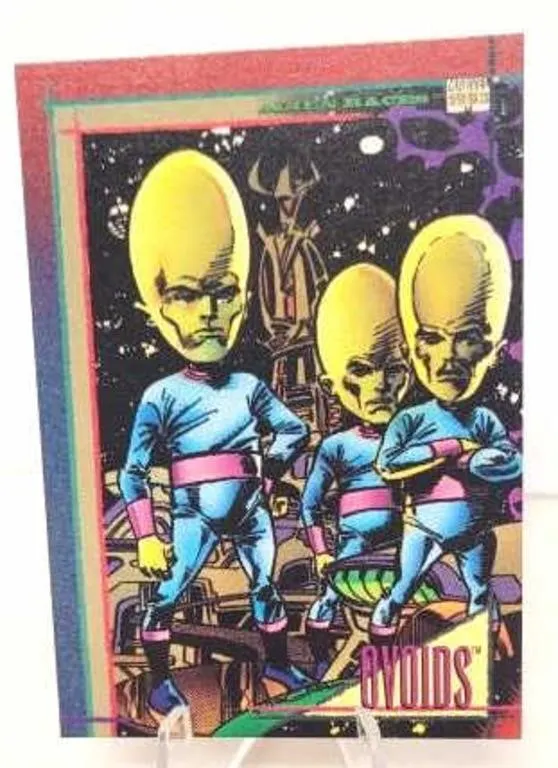 #118 Ovoids - Allien Races Trading Card