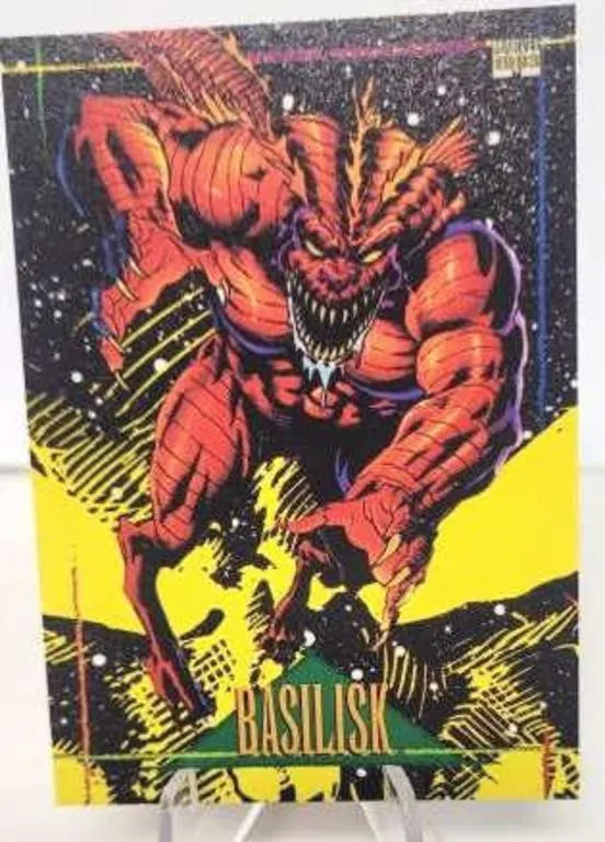 #104 Basilisk - Super Villains Trading Card