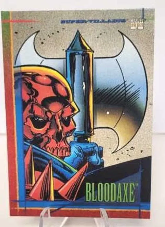 #97 Blood Axe - Super Villains Trading Card