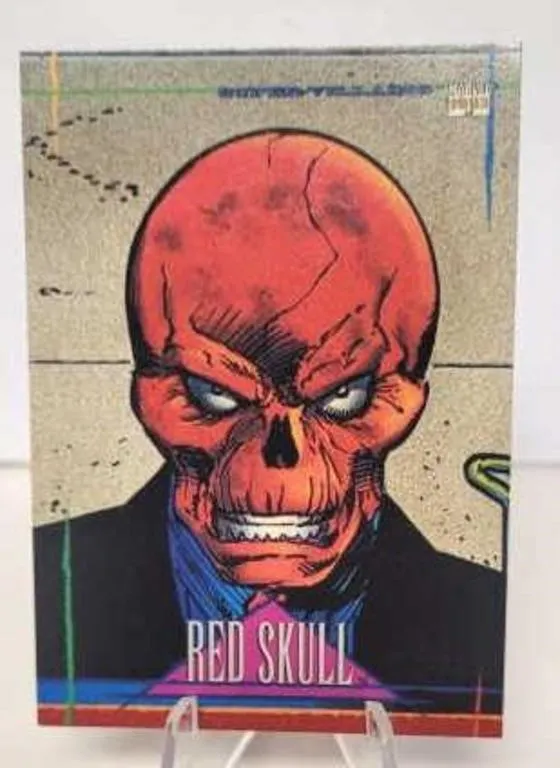 #98 Red Skull - Super Villains Trading Card