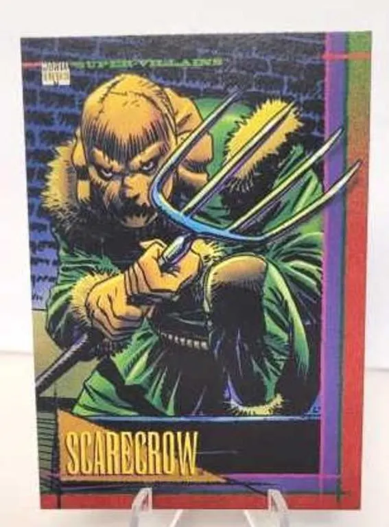 #90 Scarecrow - Super Villains Trading Card