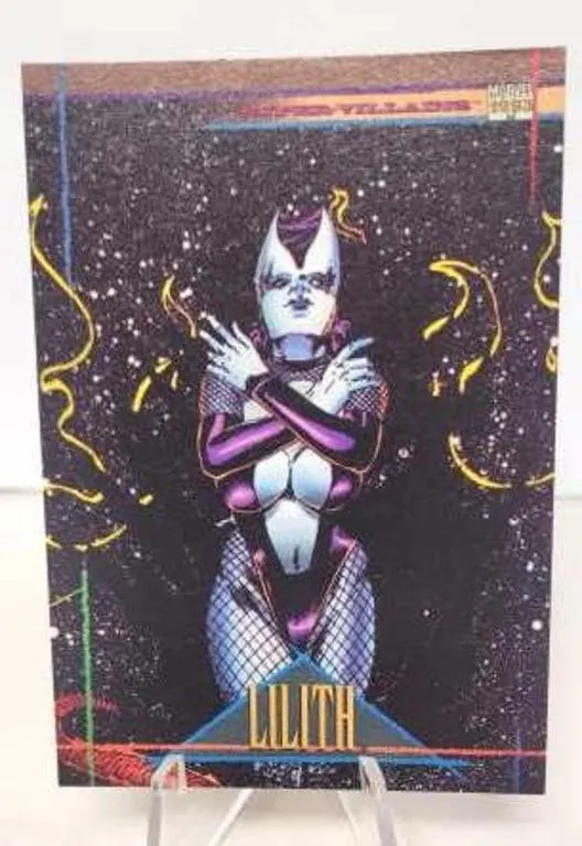 #101 Lilith - Super Villains Trading Card