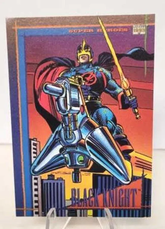 #91 Black Knight - Super Heroers Trading Card