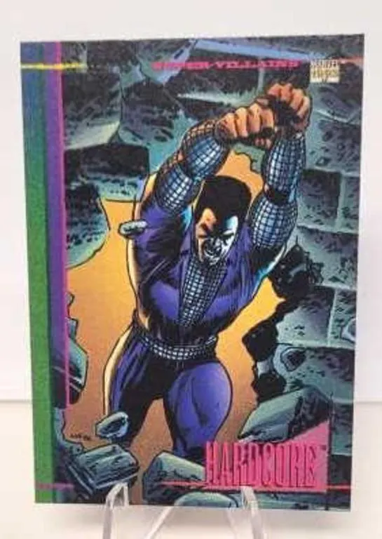 #85 Hardcore - Super Villains Trading Card