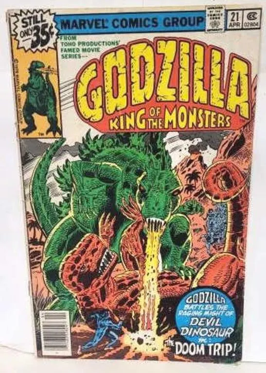 #21 Godzilla Comic