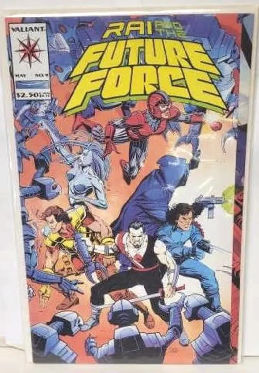 #9 Rai and the Future Force Comic