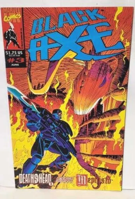 #3 Black Axe Comic