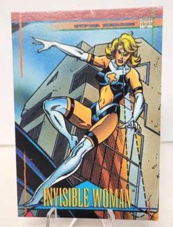 #74 Invisible Woman - Super Heroers Trading Card
