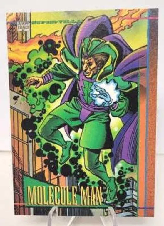 #78 Molecule Man - Super Villains Trading Card