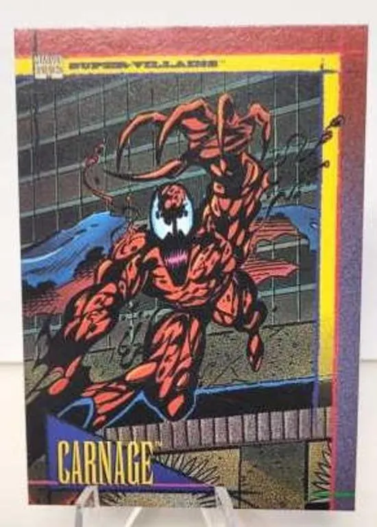 #57 Carnage - Super Villains Trading Card