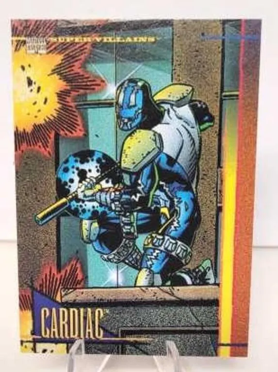 #60 Cardiac - Super Villains Trading Card
