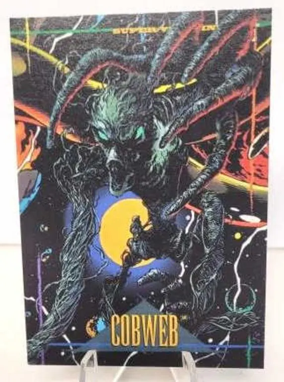 #50 Cobweb - Super Villains Trading Card