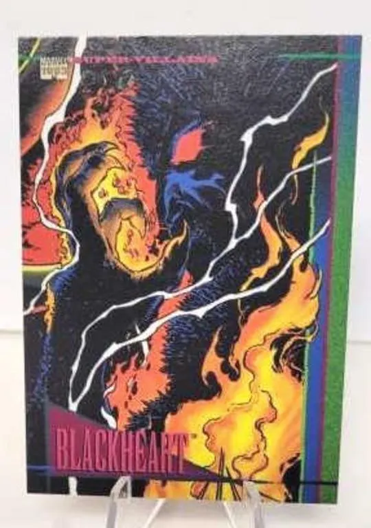 #51 Blackheart - Super Villains Trading Card