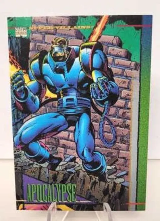 #33 Apocalypse - Super Villains Trading Card