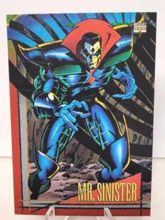#34 Mr. Sinister - Super Villains Trading Card
