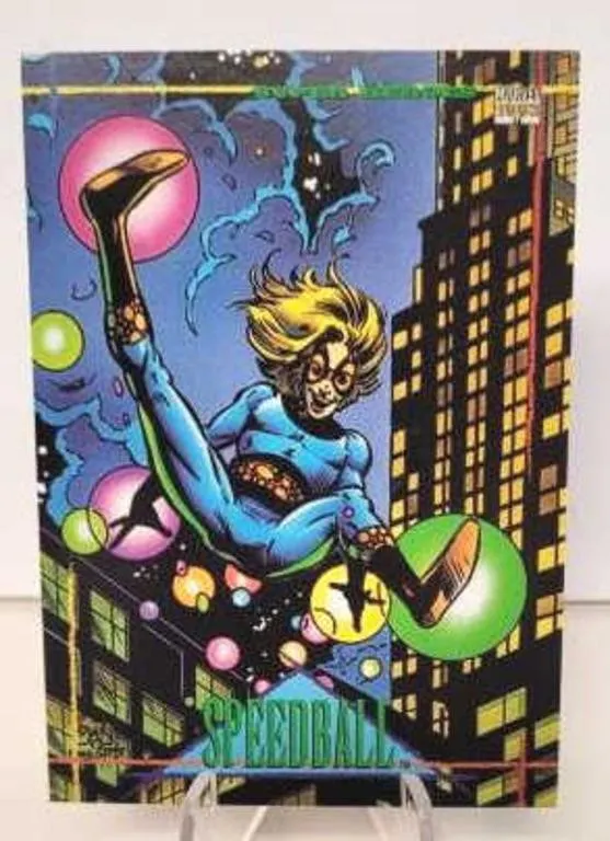 #23 Speedball - Super Heroers Trading Card