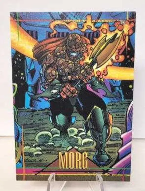 #17 Morg - Super Villains Marvel Trading Card