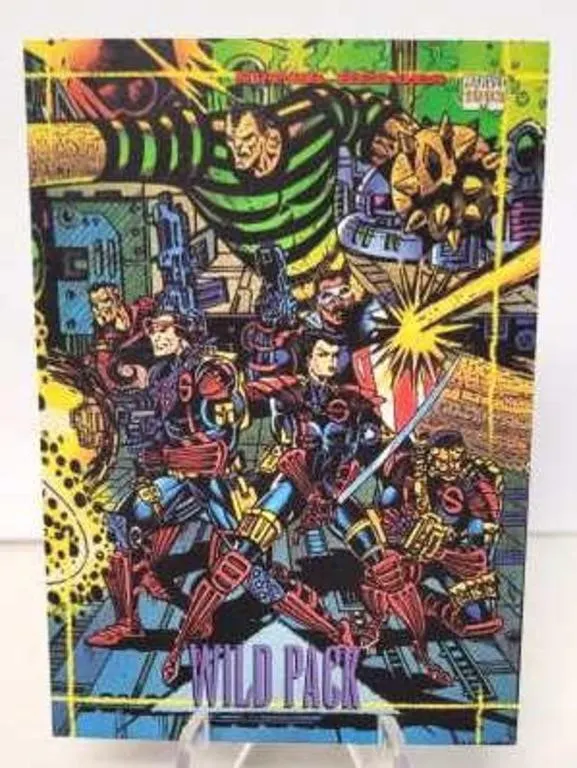 #5 Wild Pack - Super Heroers Marvel Trading Card