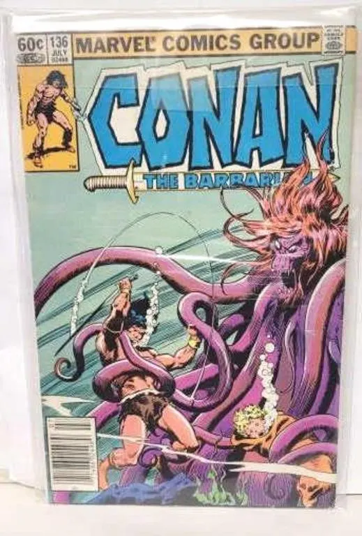 #136 Conan The Barbarian Comic