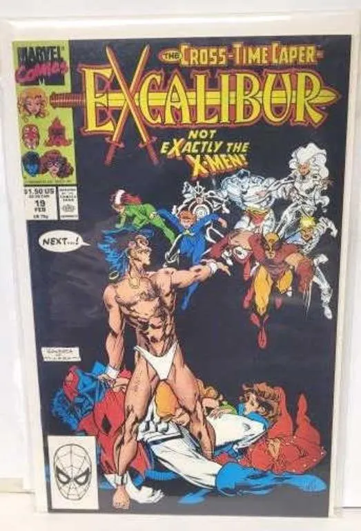 #19 The Cross-Time Caper- Ecalibur Comic