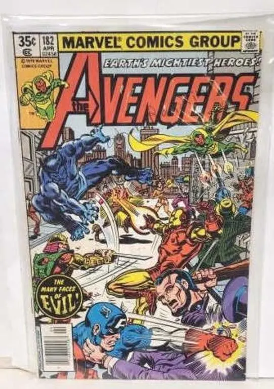 #182 The Avengers Comic