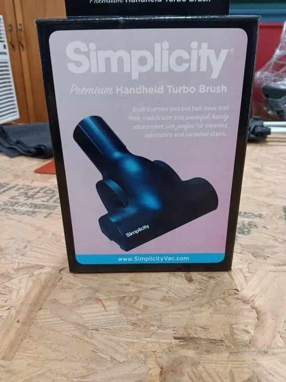 Simplicity Handheld Turbo Brush Attachment. New