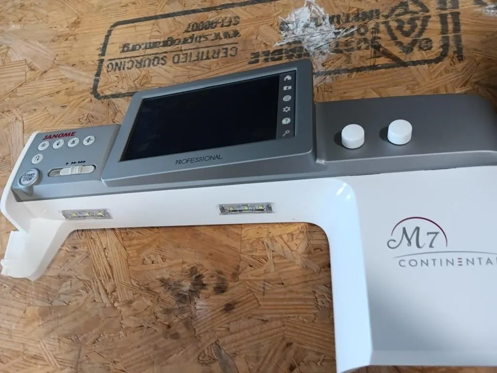 Janome LCD touchscreen unit, appears new