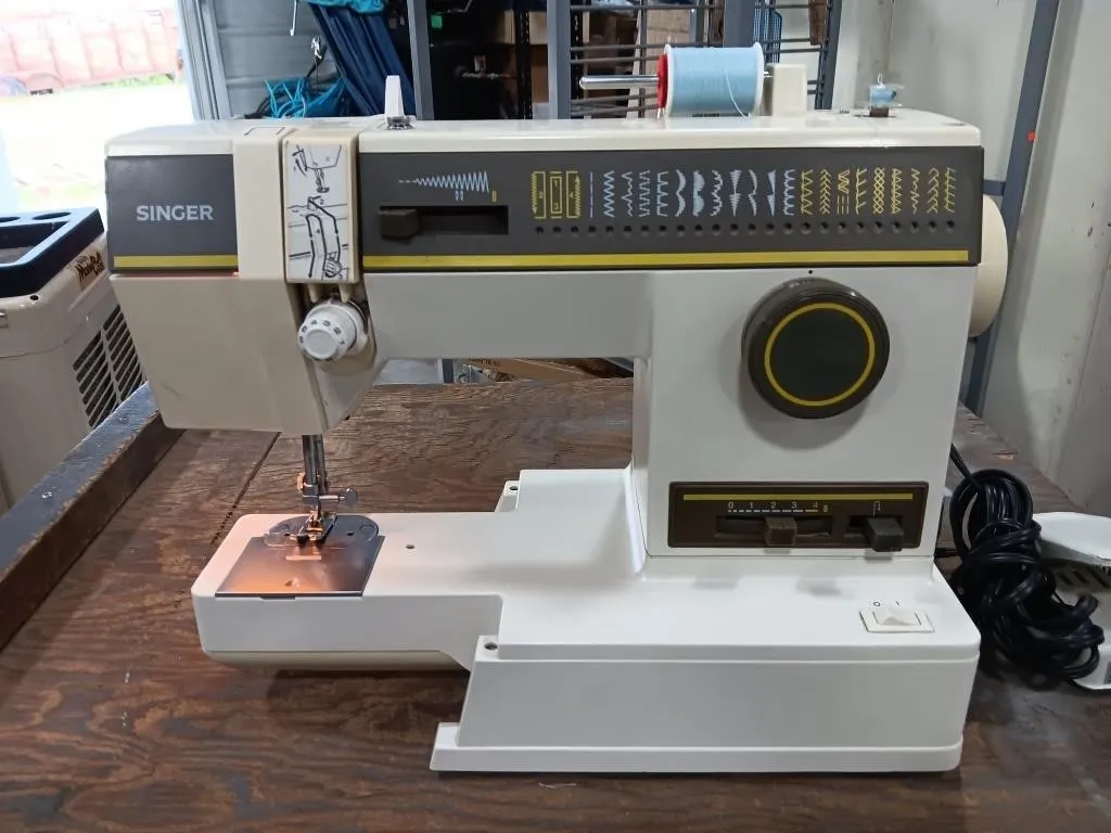Singer Sewing Machine. Model # 9432. Turned On